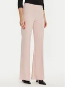 Spodnie damskie - Rinascimento Spodnie materiałowe CFC0121355003 Różowy Regular Fit - miniaturka - grafika 1