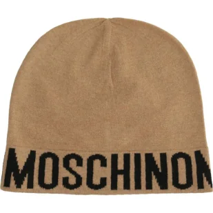 Moschino Czapka | z dodatkiem wełny i kaszmiru - Czapki damskie - miniaturka - grafika 1