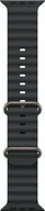 Akcesoria do smartwatchy - Apple 49mm Black Ocean Band - Natural Titanium Finish - miniaturka - grafika 1
