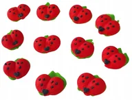 Dodatki do ciast w proszku - FIGURKA CUKROWA NA TORT dekoracje urodzinowe ozdoby BIEDRONKI 11 szt - miniaturka - grafika 1