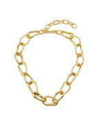 Naszyjniki - Skagen Naszyjnik SKJ5008710 Złoty - miniaturka - grafika 1