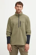 Bluzy męskie - Columbia bluza sportowa Fast Trek III kolor zielony gładka 1553511 - miniaturka - grafika 1