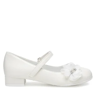 Półbuty Nelli Blu CM230522-4A Biały - Buty dla dziewczynek - miniaturka - grafika 1
