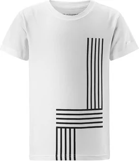 Odzież sportowa dziecięca - Reima Koszulka funkcyjna "Speeder" w kolorze białym - grafika 1