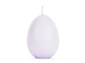 Wielkanoc - PartyDeco Świeca Jajko, jasny fiolet, 10 cm SO2-014J [17388101] - miniaturka - grafika 1