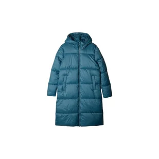 Długi płaszcz 4F puchowy z syntetycznym wypełnieniem damski TDJAF475-46S - Płaszcze damskie - miniaturka - grafika 1