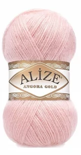 Alize, włóczka Angora Gold 271, cielisty róż - Pasmanteria - miniaturka - grafika 1