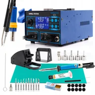 Lutownice - Stacja 992Da 4W1 Rozlutownica Hot Air Odciąg Groty - miniaturka - grafika 1