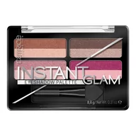 Cienie do powiek - Catrice Instant Glam Eyeshadow Palette - Paleta 4 podwójnych cieni do powiek - 010 It's a Match CATPD0SMA - miniaturka - grafika 1