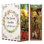 Zabawki kreatywne - Miniaturowy domek Book Nook - Zaczarowany ogród - miniaturka - grafika 1