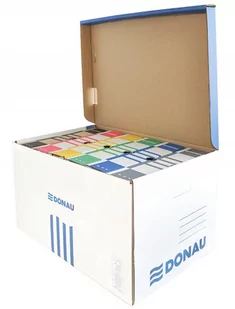 Donau Pudło archiw. zbior - niebies 7665301FSC-10 - Segregatory - miniaturka - grafika 1