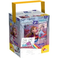 Puzzle - Lisciani Giochi 86153 Disney a Tub Mini 24-Frozen puzzle dla dzieci, wielokolorowe 86153 - miniaturka - grafika 1