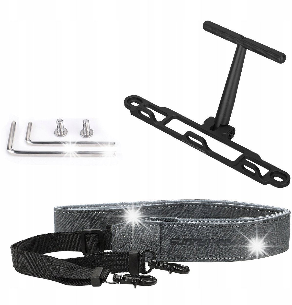 SunnyLife Szelki Uchwyt Pasek Mocowanie na Szyję Ramię do Pilot DJI RC 2 RC2 RC 1 RC1