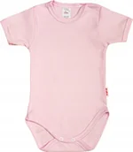 Body dla niemowląt - Body KRÓTKI rękaw JASNY RÓŻ r 80 KLEKLE - miniaturka - grafika 1