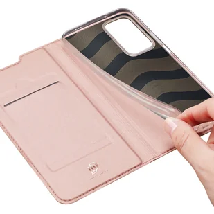 Dux Ducis Skin Pro kabura etui pokrowiec z klapką Xiaomi Poco F4 5G różowy - Etui i futerały do telefonów - miniaturka - grafika 7