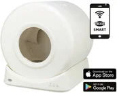 Kuwety dla kotów - Trixie Smart Cat, kuweta automatyczna, dla kota, biała, 51 × 56 × 54 cm, z aplikacją - miniaturka - grafika 1