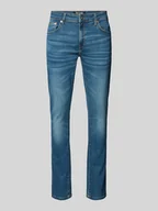 Spodnie męskie - Jeansy o kroju slim fit z 5 kieszeniami model ‘LOOM’ - miniaturka - grafika 1