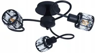 Lampy sufitowe - Lampa Wisząca Sufitowa Żyrandol Plafon Kryształki - miniaturka - grafika 1