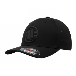 Czapka Pit Bull Full Cap Logo 3D Angle Welding '24 - Czarna S/M - Odzież taktyczna i umundurowanie - miniaturka - grafika 1