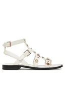 Sandały damskie - Guess Sandały FLJYZZ PEL03 Biały - miniaturka - grafika 1