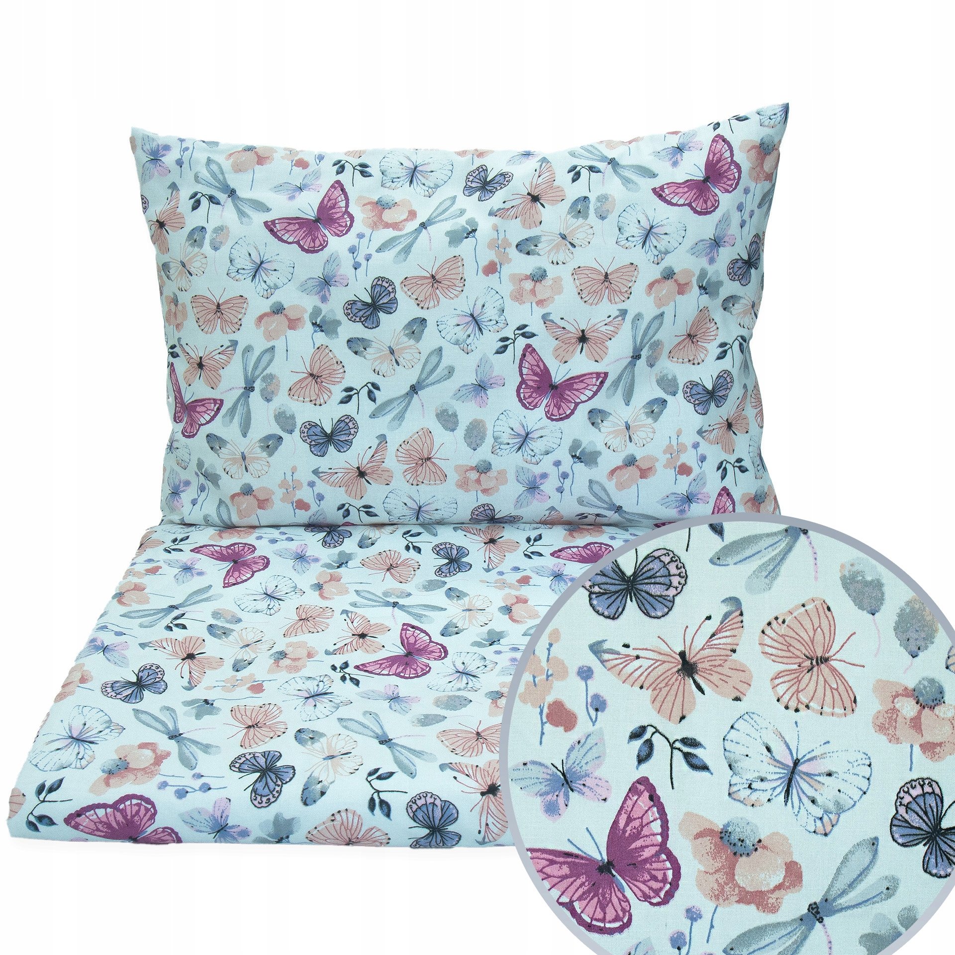 Pościel 160x200 Dziecięca 2EL Poszewka 70X80 Do Łóżka Młodzieżowa Kerstin