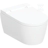 Miski WC - Urządzenie WC z funkcją higieny intymnej Geberit AquaClean Sela, wisząca miska WC: Miska ustępowa: biały / KeraTect, Panel dekoracyjny: biały - miniaturka - grafika 1