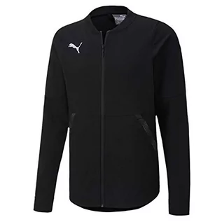 Kurtki męskie - Puma TeamFINAL 21 Casuals męska kurtka treningowa, czarna, 3XL 656491_03 - grafika 1