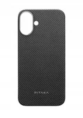 Etui i futerały do telefonów - Pitaka Ultra-Slim Case, Black/Grey Twill - iPhone 16 Plus - miniaturka - grafika 1