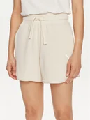 Spodenki damskie - Puma Szorty sportowe HER 678701 Écru Regular Fit - miniaturka - grafika 1