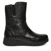 Botki damskie - Botki Caprice 9-26458-45 Czarny - miniaturka - grafika 1