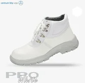 Obuwie robocze - TRZEWIKI ZAWODOWE BEZ PODNOSKA BIAŁE PPO STRZELCE OPOLSKIE MODEL 03, PN-EN ISO 20347, O1, FO, SRC - miniaturka - grafika 1