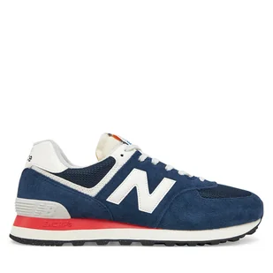 Sneakersy New Balance U574VPN Granatowy - Sneakersy męskie - miniaturka - grafika 1