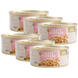 Applaws Taste Toppers Naturalna Mokra Karma dla Psów kurczak z szynką i warzywami 6x156g - Mokra karma dla kotów - miniaturka - grafika 1