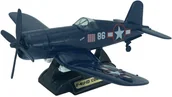 Samoloty i helikoptery - Samolot Vought F-4U 1D Corsair duży model podstawka METAL Motormax 76355 - miniaturka - grafika 1