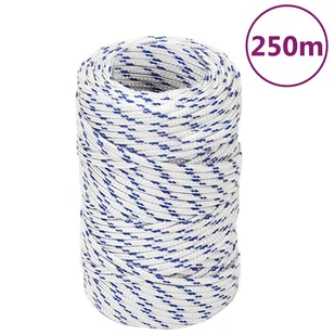 Linka żeglarska, biała, 2 mm, 250 m, polipropylen - Żeglarstwo - miniaturka - grafika 1