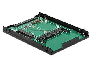 Delock 2.5 SATA 22P Adapter> 1x mSATA 1x CFast (62862) - Adaptery i przejściówki - miniaturka - grafika 1