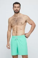 Stroje kąpielowe - Polo Ralph Lauren szorty kąpielowe kolor zielony - miniaturka - grafika 1