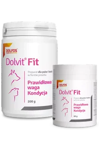 DOLFOS Dolvit Fit 60g - Suplementy i witaminy dla psów - miniaturka - grafika 1