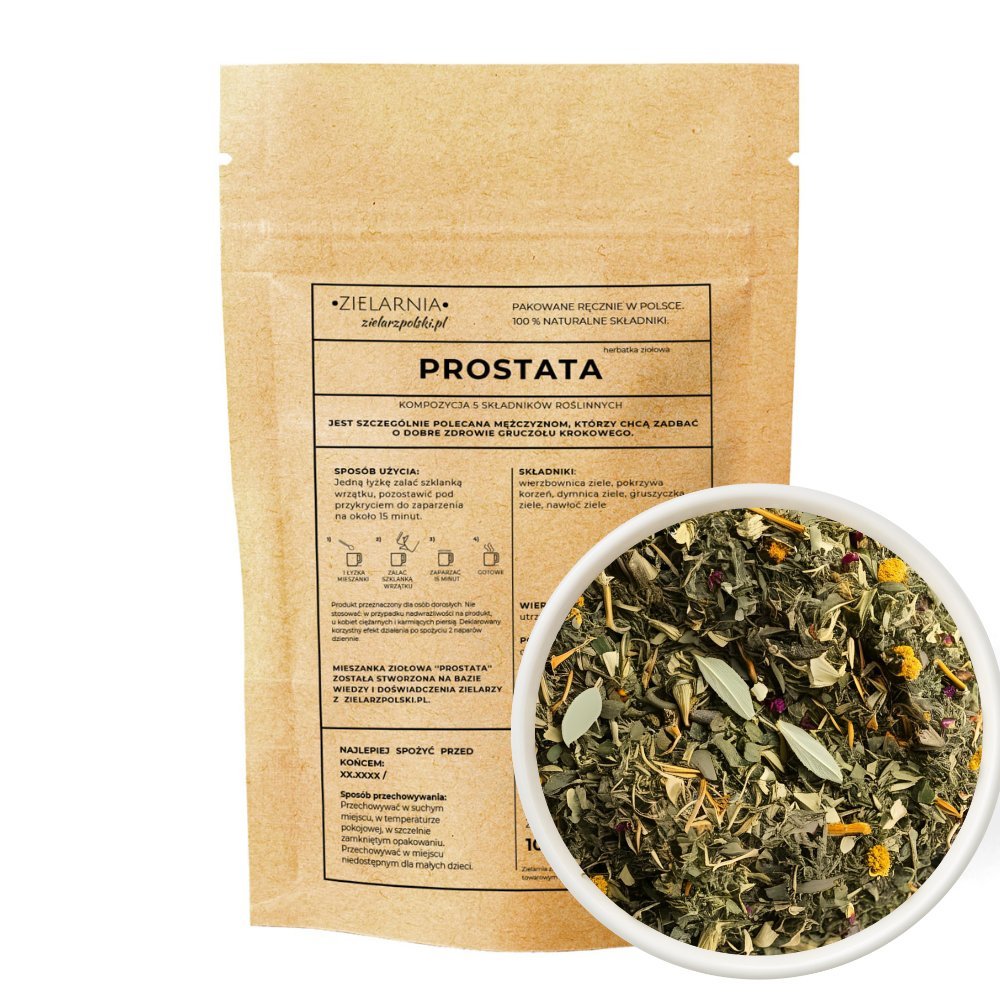 Prostata - herbatka ziołowa 100g ZIELARZPOLSKI.PL