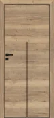 Drzwi wewnętrzne - Dre Drzwi Wewnętrzne Pełne Nova - Synchro 80 Laminat Dąb Halifax Naturalny - miniaturka - grafika 1