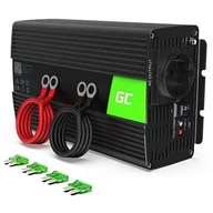 Przetwornice samochodowe - Green Cell Przetwornica samochodowa Green Cell 12V do 230V 1000W/2000W Czysta sinusoida INV09 - miniaturka - grafika 1