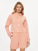 Bluzy damskie - Guess Bluza New Alisa V2YQ08 K7UW2 Koralowy Regular Fit - miniaturka - grafika 1