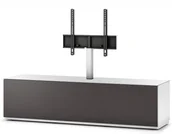 Szafki RTV - Sonorous STUDIO161 Szafka audio video z uchwytem na telewizor ST161-T-WHT-OLV-BS 7st161twhtolvbs - miniaturka - grafika 1