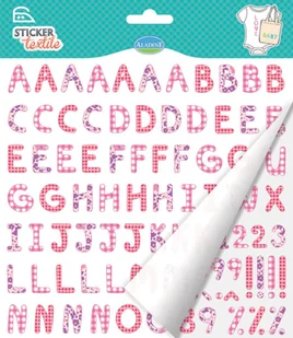 Aladine Naprasowywanka Alfabet Czerwony - Zabawki kreatywne - miniaturka - grafika 1