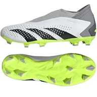 Buty sportowe męskie - Buty adidas Predator Accuracy.3 LL FG M (kolor Biały, rozmiar 46 2/3) - miniaturka - grafika 1