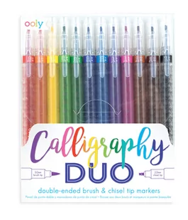 Flamastry z dwiema końcówkami Calligraphy Duo - Przybory szkolne - miniaturka - grafika 2