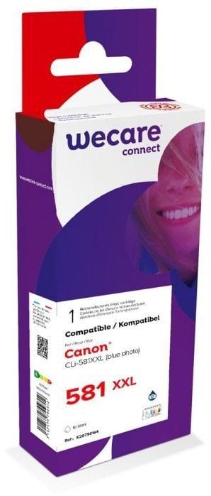 WECARE ARMOR cartridge pro Canon PIXMA TR7550,TR8550,TS6150,TS8150, TS6150 CLi581XXLP.blue, Photo Blue, 12,2ml K20750W4