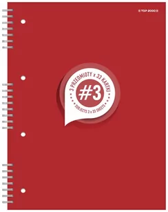 Hamelin Kołozeszyt A4 Top2000 Student Book kratka 100 kartek - Zeszyty szkolne - miniaturka - grafika 1