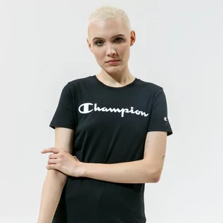 Koszulki i topy damskie - Champion T SHIRT CREWNECK T SHIRT 114780KK001 - grafika 1