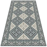 Dywany zewnętrzne - Dywan ogrodowy wzór Geometryczne ornamenty 100x150 cm - miniaturka - grafika 1